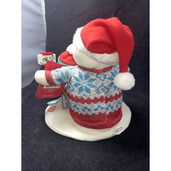 Hallmark - 2020 Cozy Christmas Selfie - Singing, Animated Snowman Family - New - Picture 5 of 8
